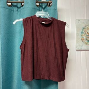 CALIA by Carrie Underwood Tank Top in Rust Color Size Large